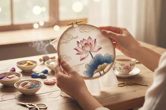 Slow Mindful Stitching: The Meditative Benefits of Needlework