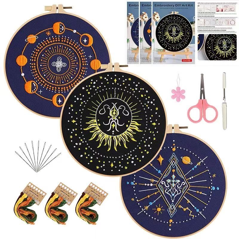 Celestial Universe Embroidery Kit