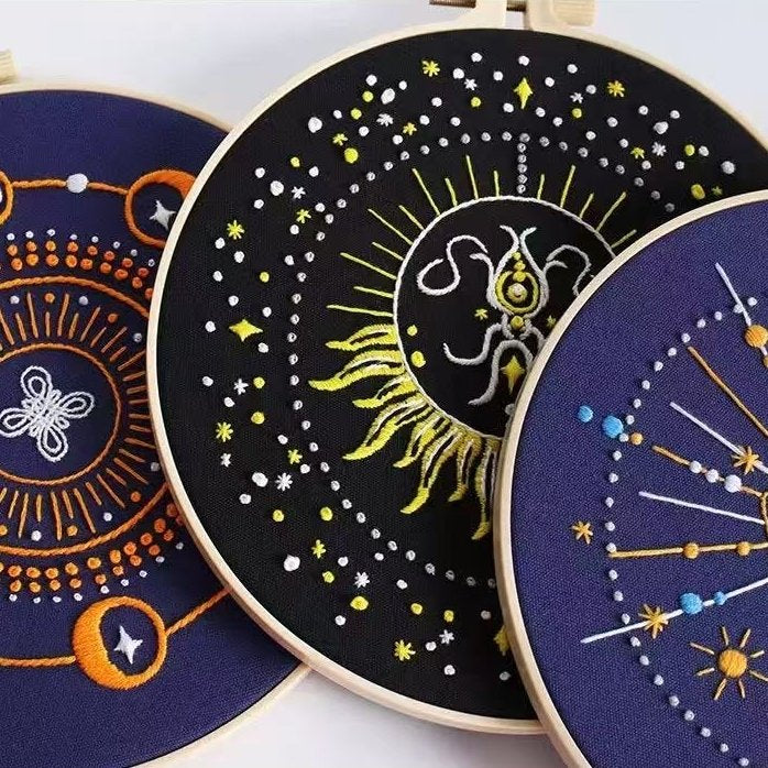 Celestial Universe Embroidery Kit