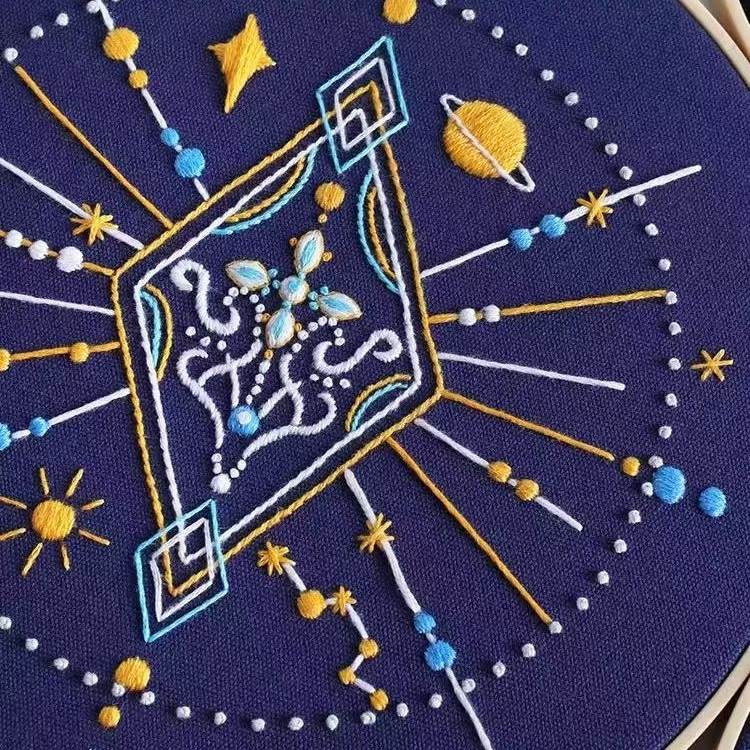Celestial Universe Embroidery Kit