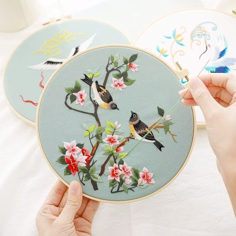 Chinese Motifs Beginner Embroidery Kit