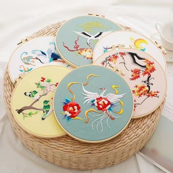 Chinese Motifs Beginner Embroidery Kit