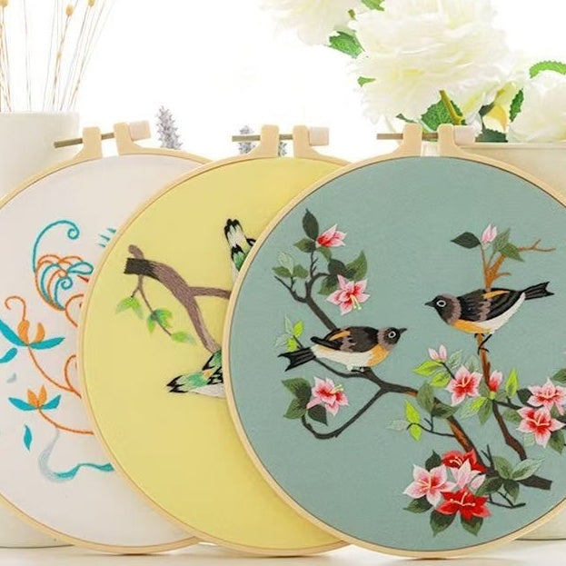Chinese Motifs Beginner Embroidery Kit