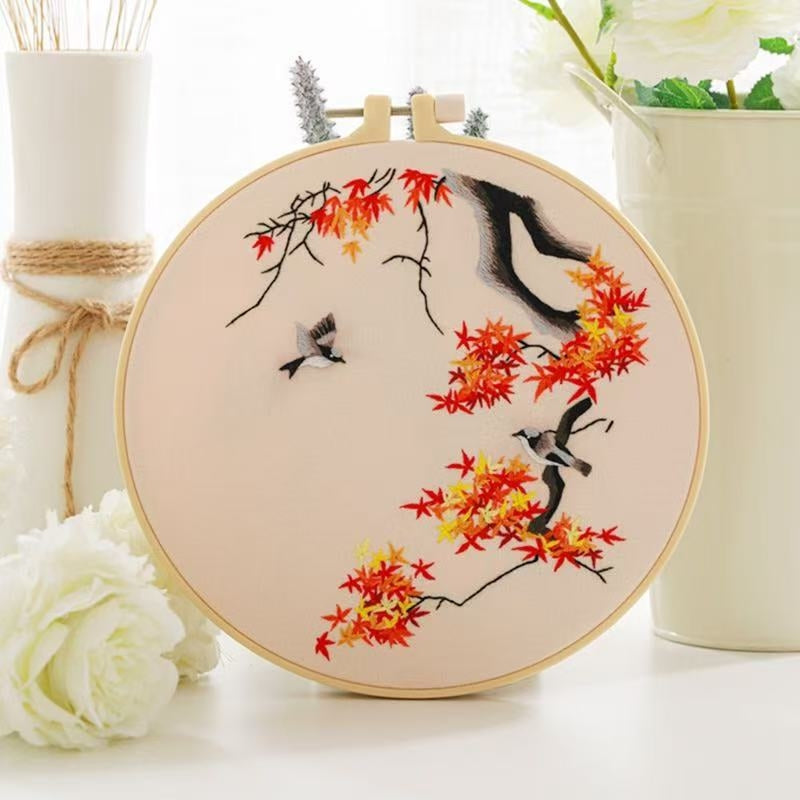 Chinese Motifs Beginner Embroidery Kit