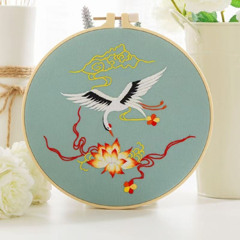 Chinese Motifs Beginner Embroidery Kit