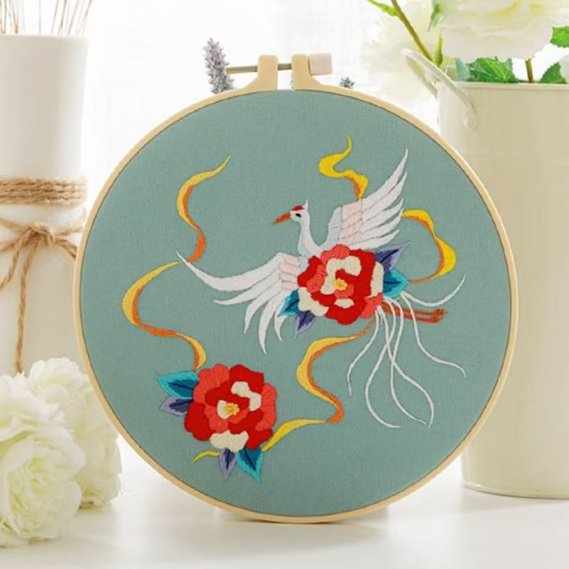 Chinese Motifs Beginner Embroidery Kit
