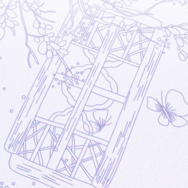 Chinese Window Floral Embroidery Kit