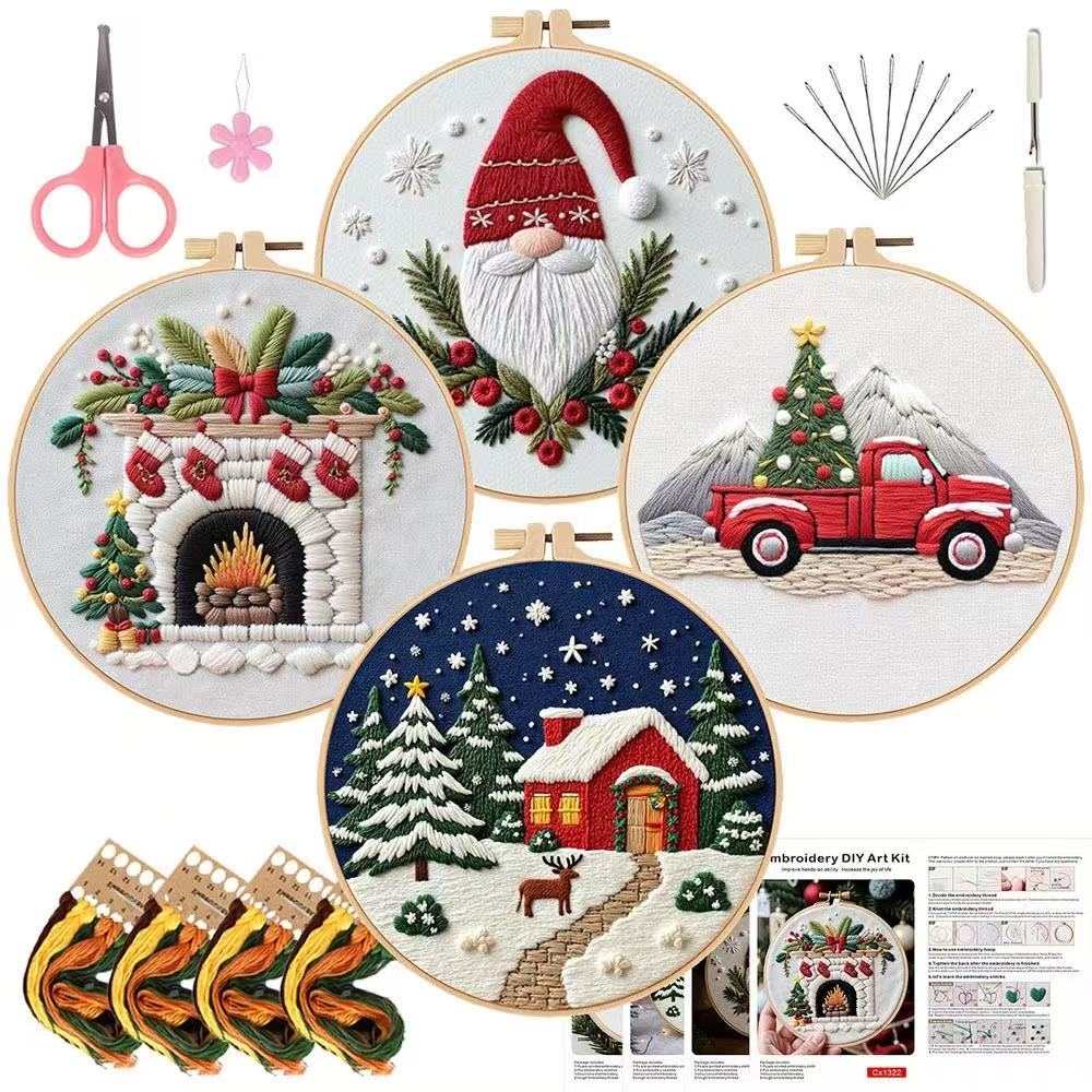 Christmas Embroidery Kits Bundle | 2025