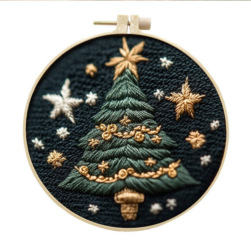 Christmas Tree DIY Embroidery Kit