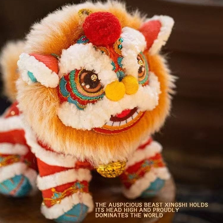 Dancing Lion Embroidery Kit