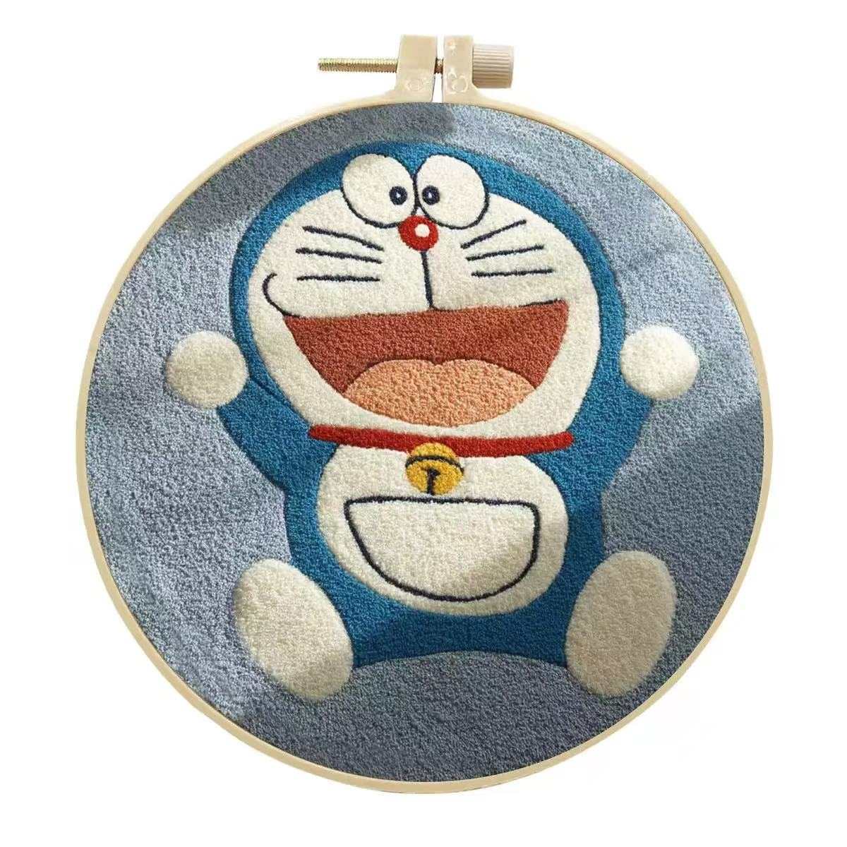Doraemon Punch Needle Kit