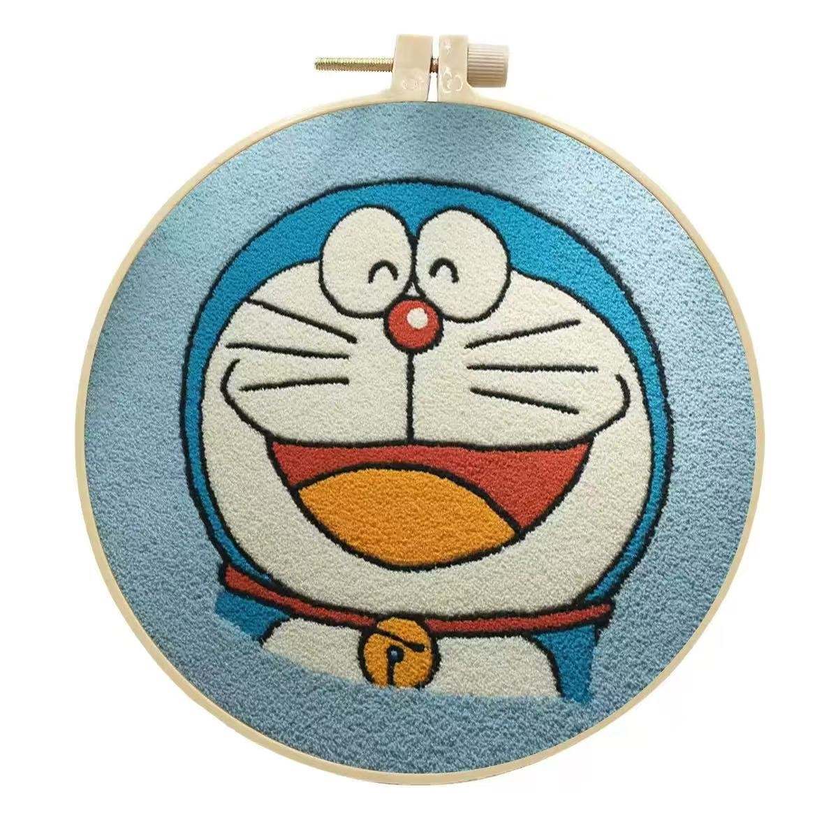 Doraemon Punch Needle Kit
