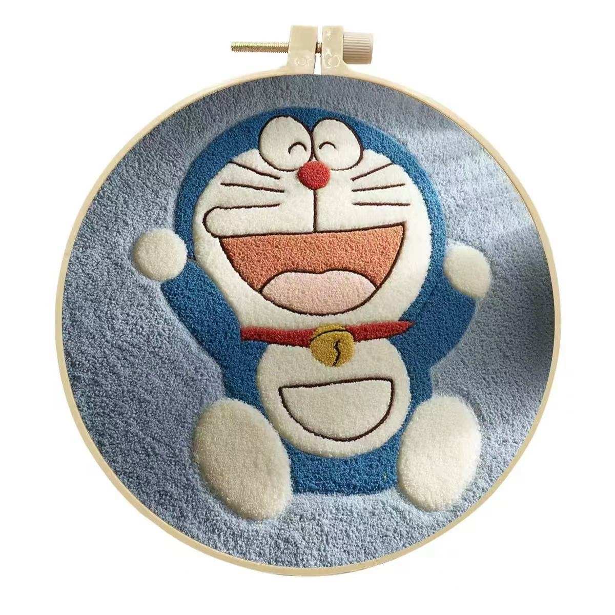 Doraemon Punch Needle Kit