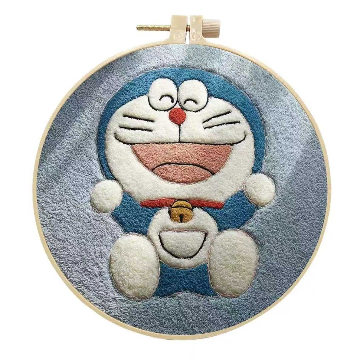 Doraemon Punch Needle Kit