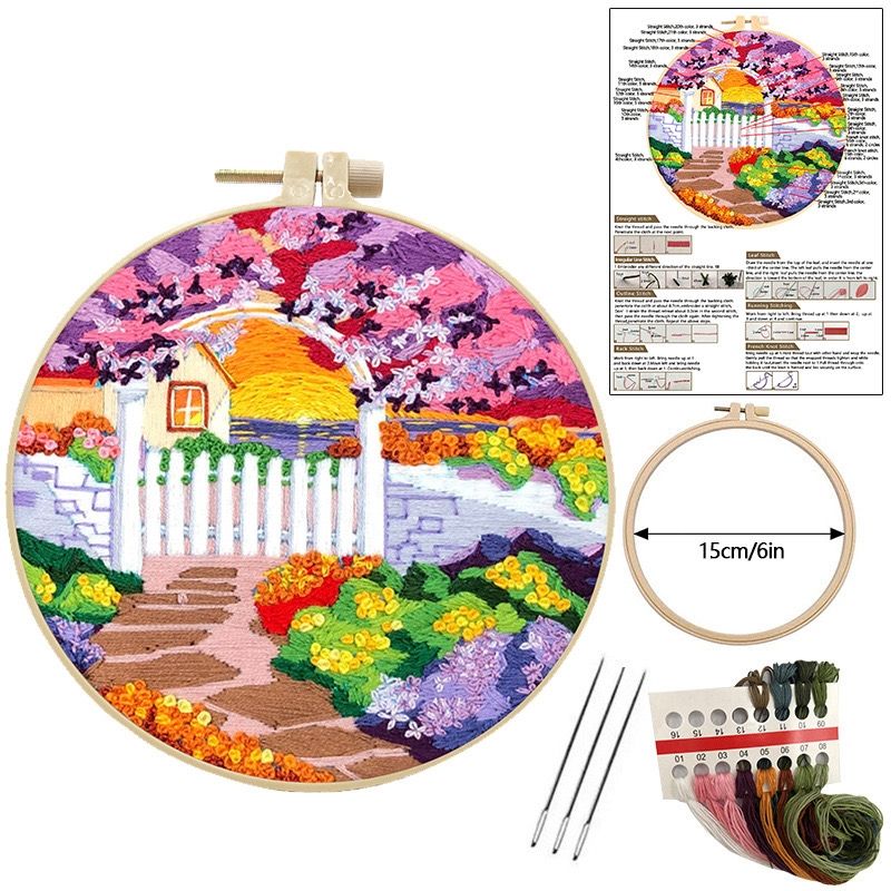 Gardens | Hand Embroidery Kit