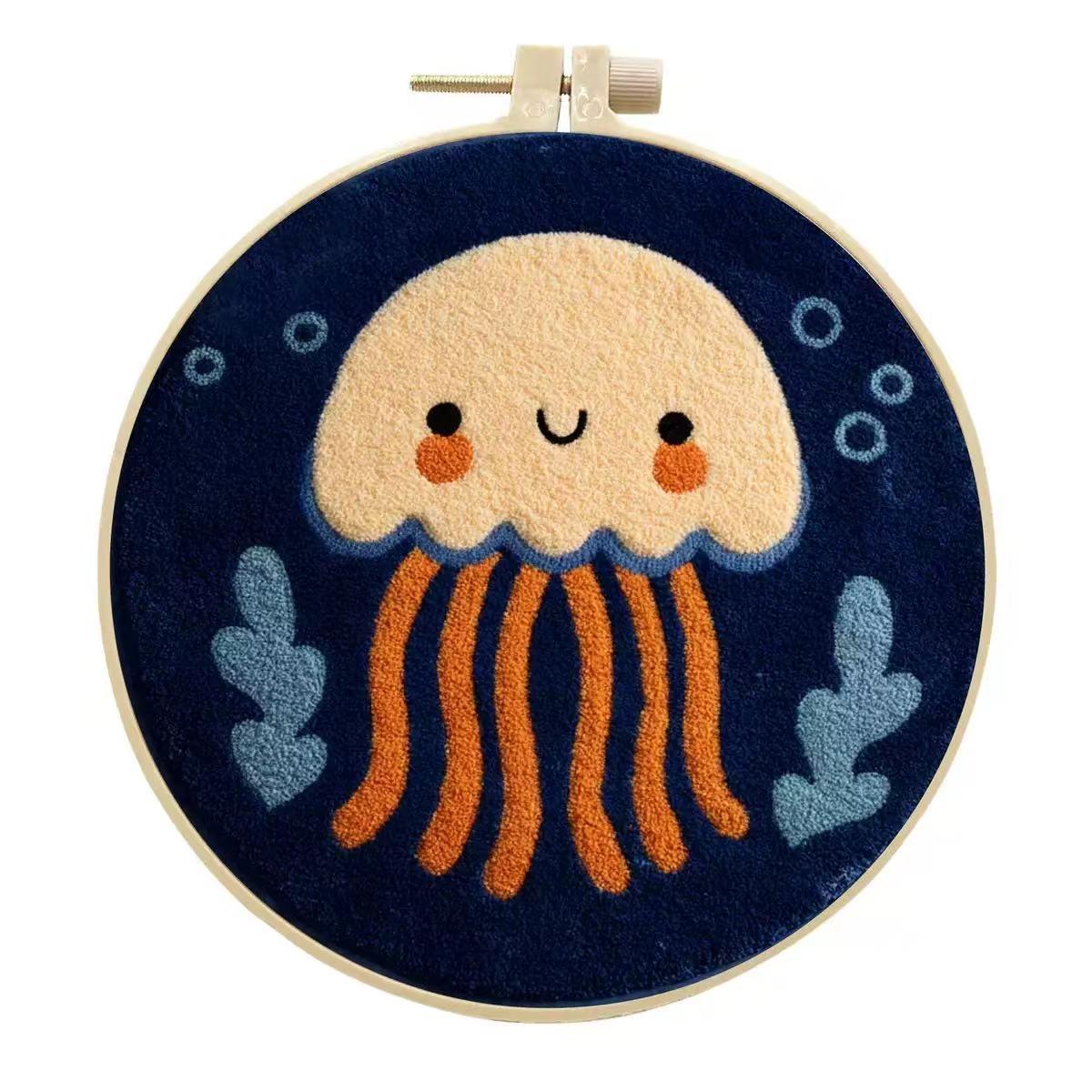 Jellyfish Punch Needle Kit | Beginner Level