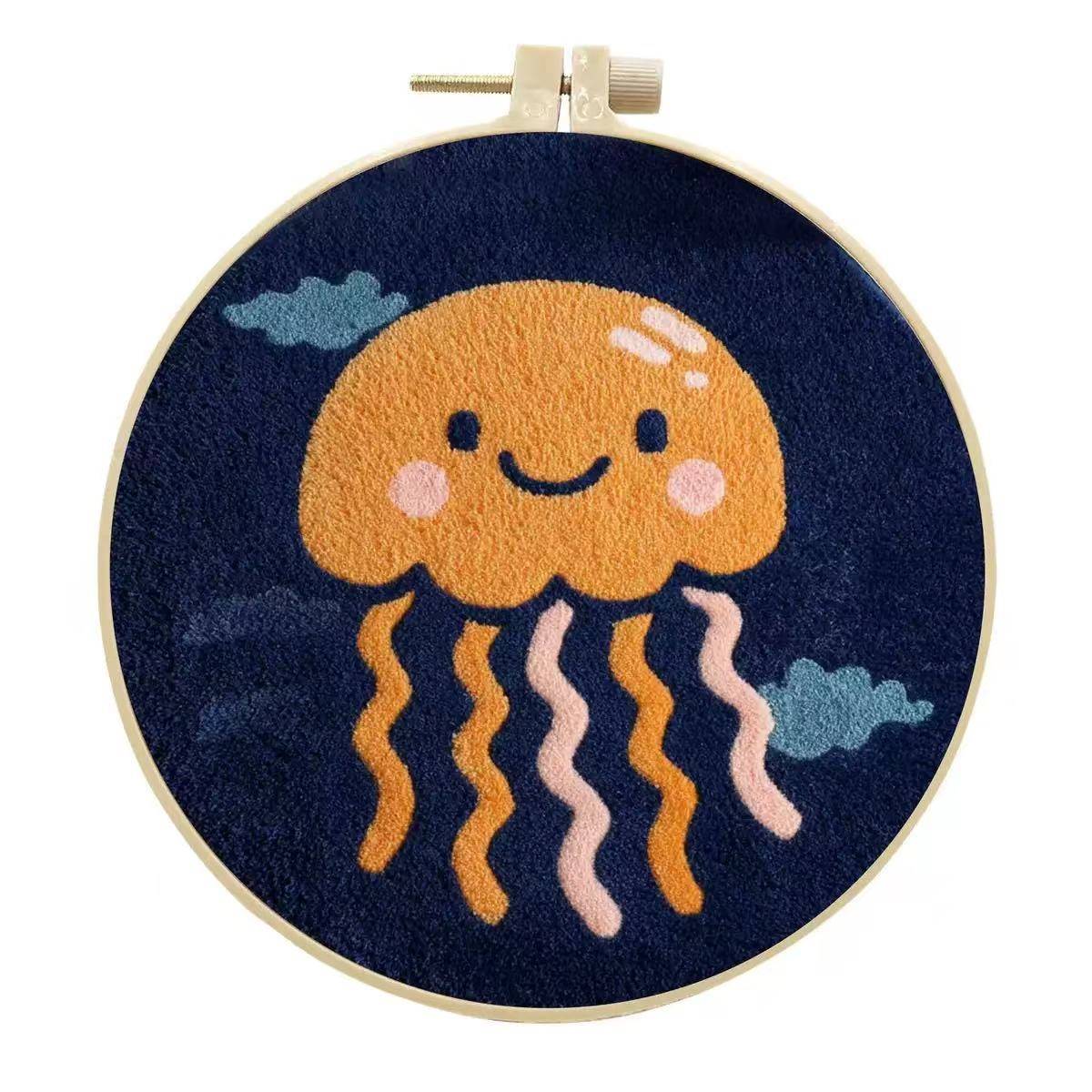 Jellyfish Punch Needle Kit | Beginner Level
