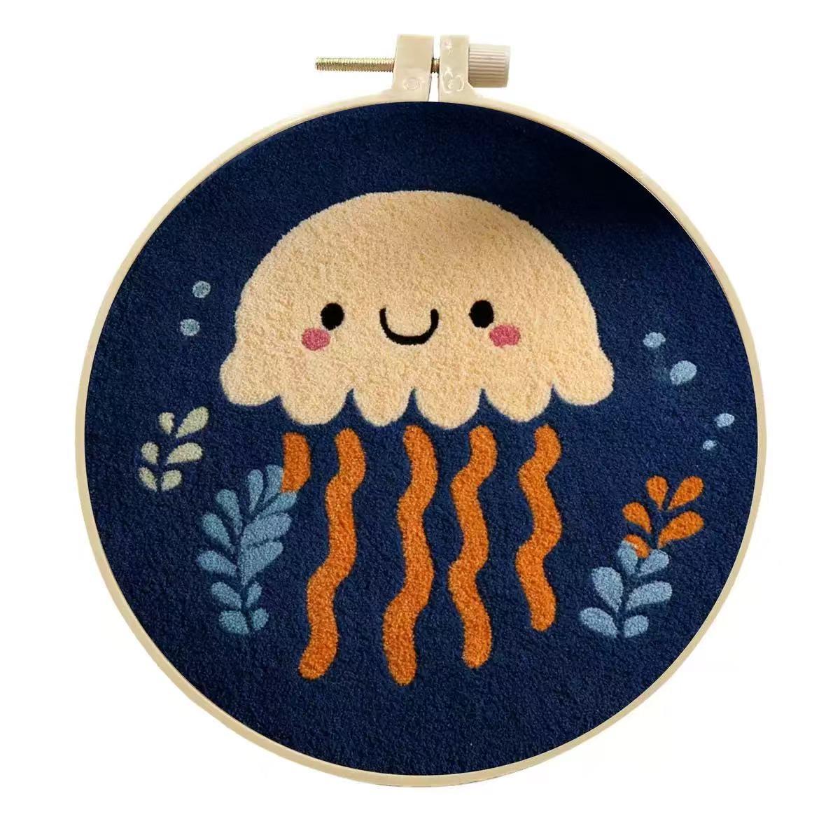 Jellyfish Punch Needle Kit | Beginner Level