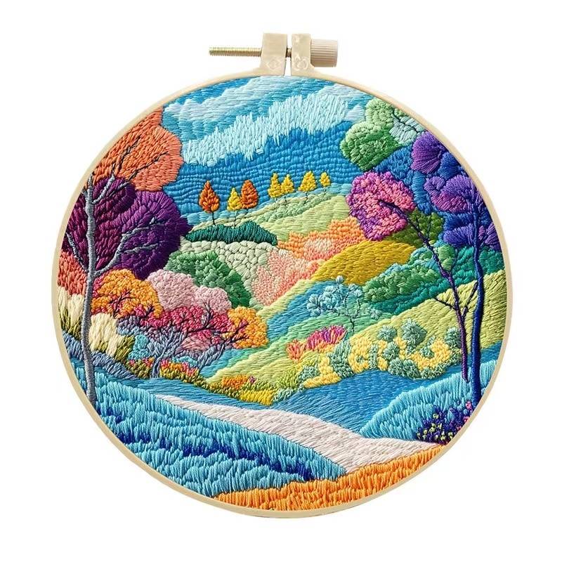 Mountains Hand Embroidery Kit