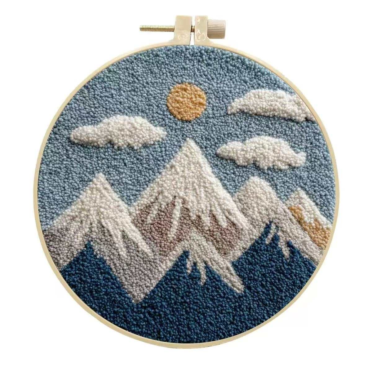 Valley Mountains Punch Needle Kit