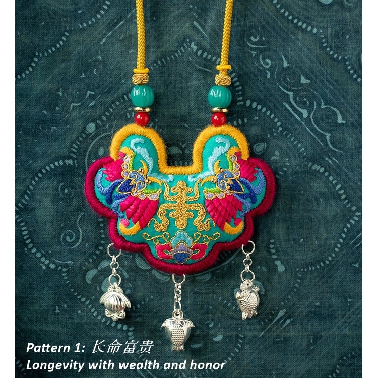 Longevity Amulet DIY Embroidery Kit