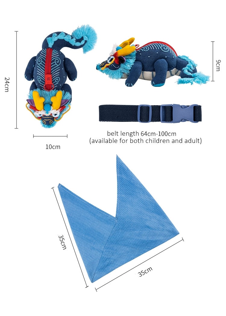 Fairy Dragon Chest Bag DIY Embroidery Kit