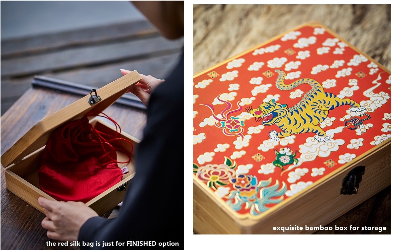 Chic Tiger Pouch | Full DIY Embroidery Kit