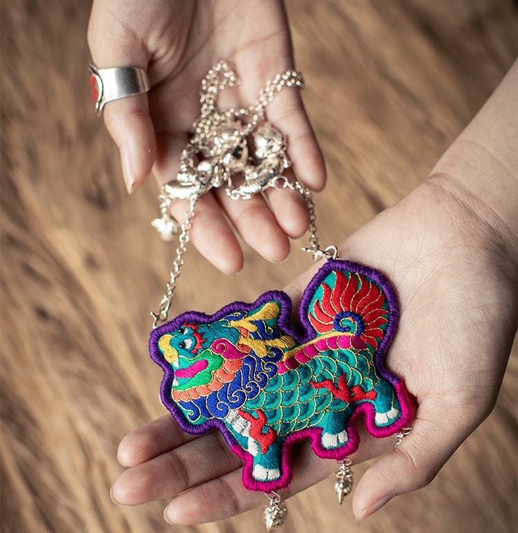 Kirin Longevity Amulet | DIY Emrboidery Kit