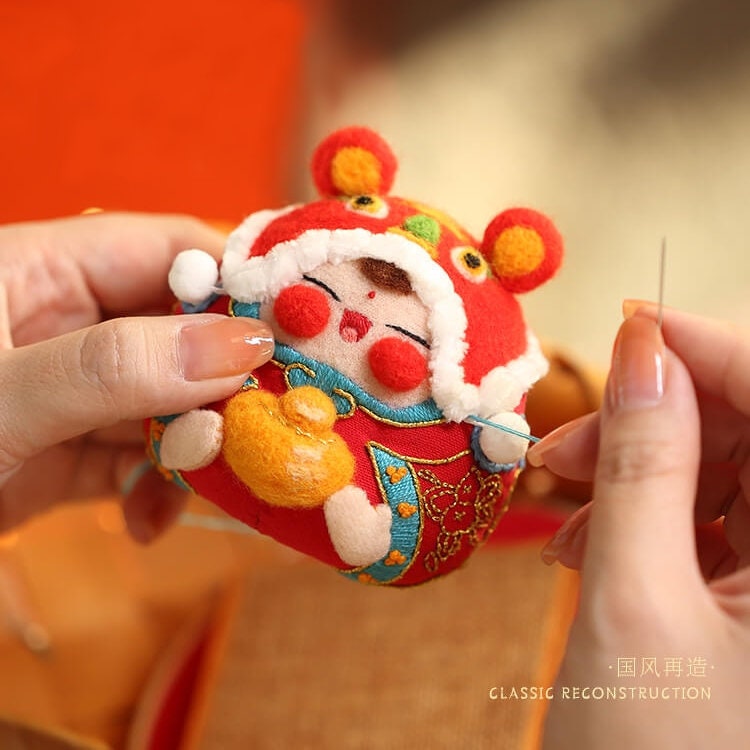 Treasure DIY Embroidery Felting Kit