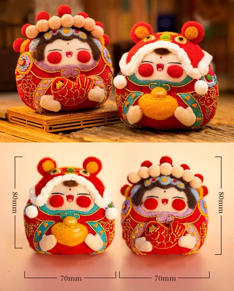 Treasure DIY Embroidery Felting Kit