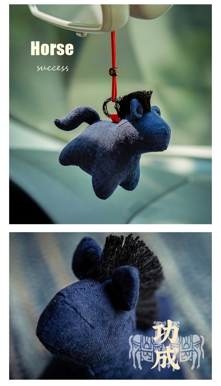 Auspicious Animals Sachet | DIY Embroider Kit