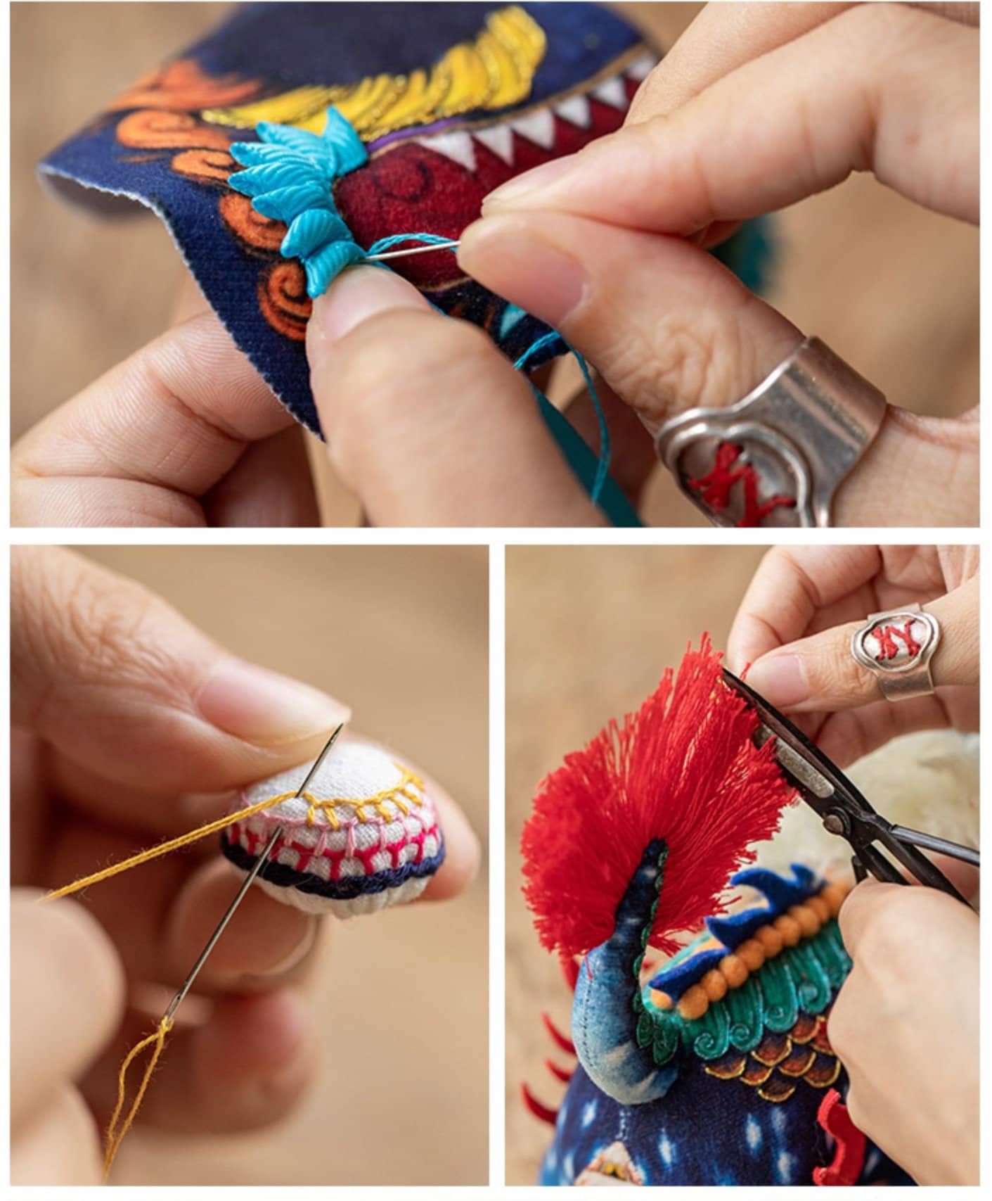 Kylin Beast Doll Embroidery Kit