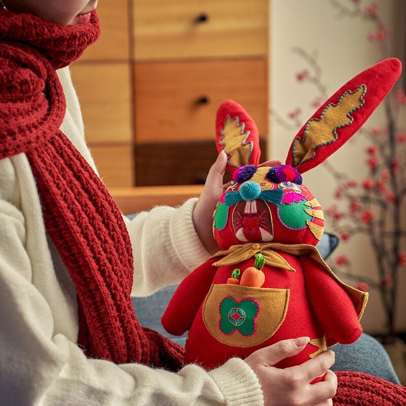 Rabbit King Doll DIY Embroidery Full Kit