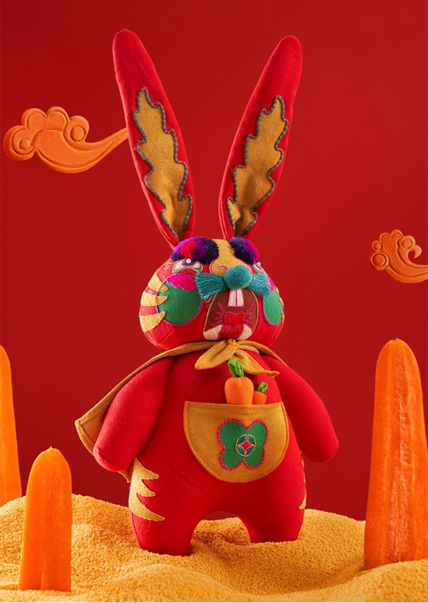 Rabbit King Doll DIY Embroidery Full Kit