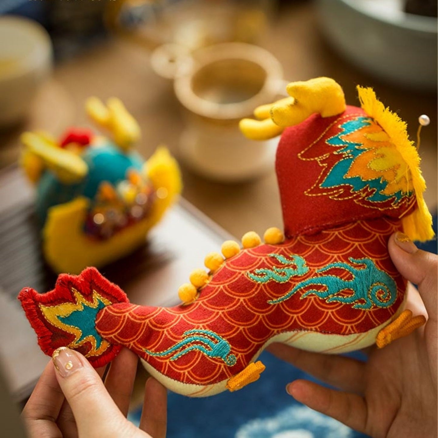 Auspicious Dragon - DIY Embroidery Kit
