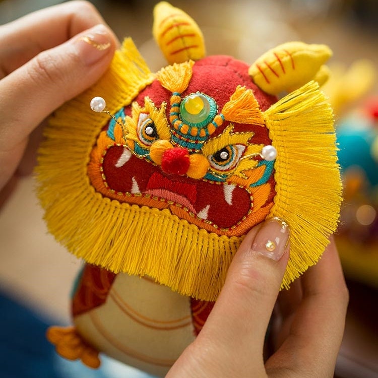 Auspicious Dragon - DIY Embroidery Kit