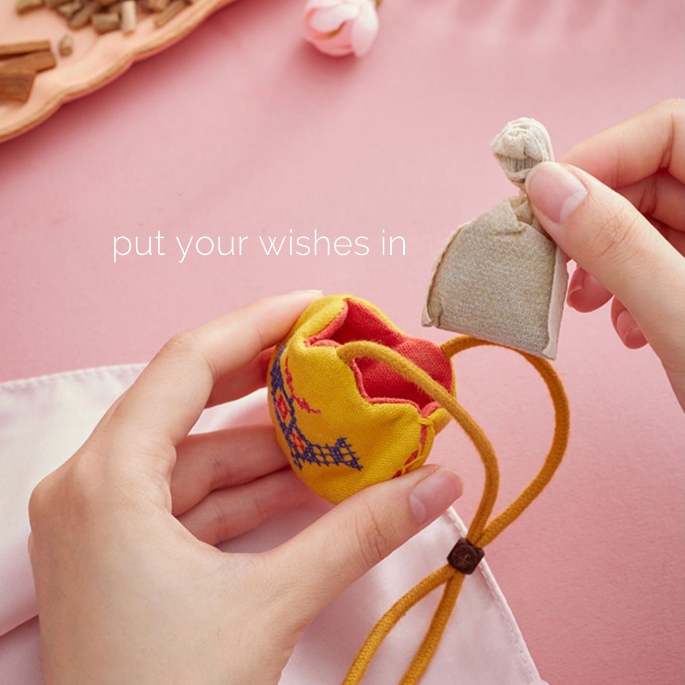 Geometric Embroidery Amulet | DIY Kit