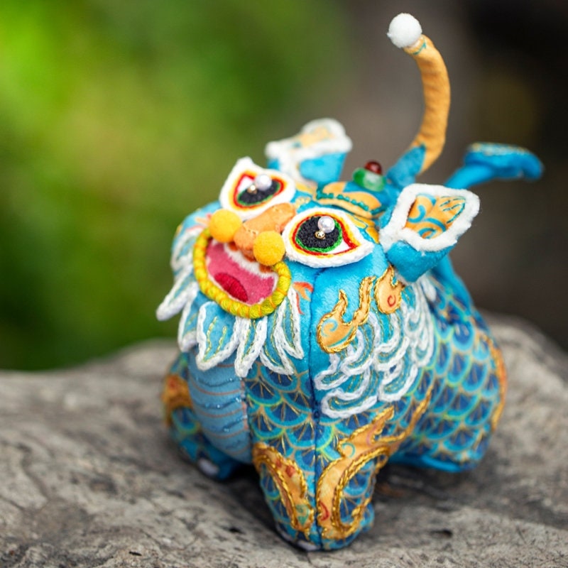 Chinese Unicorn DIY Embroidery Kit