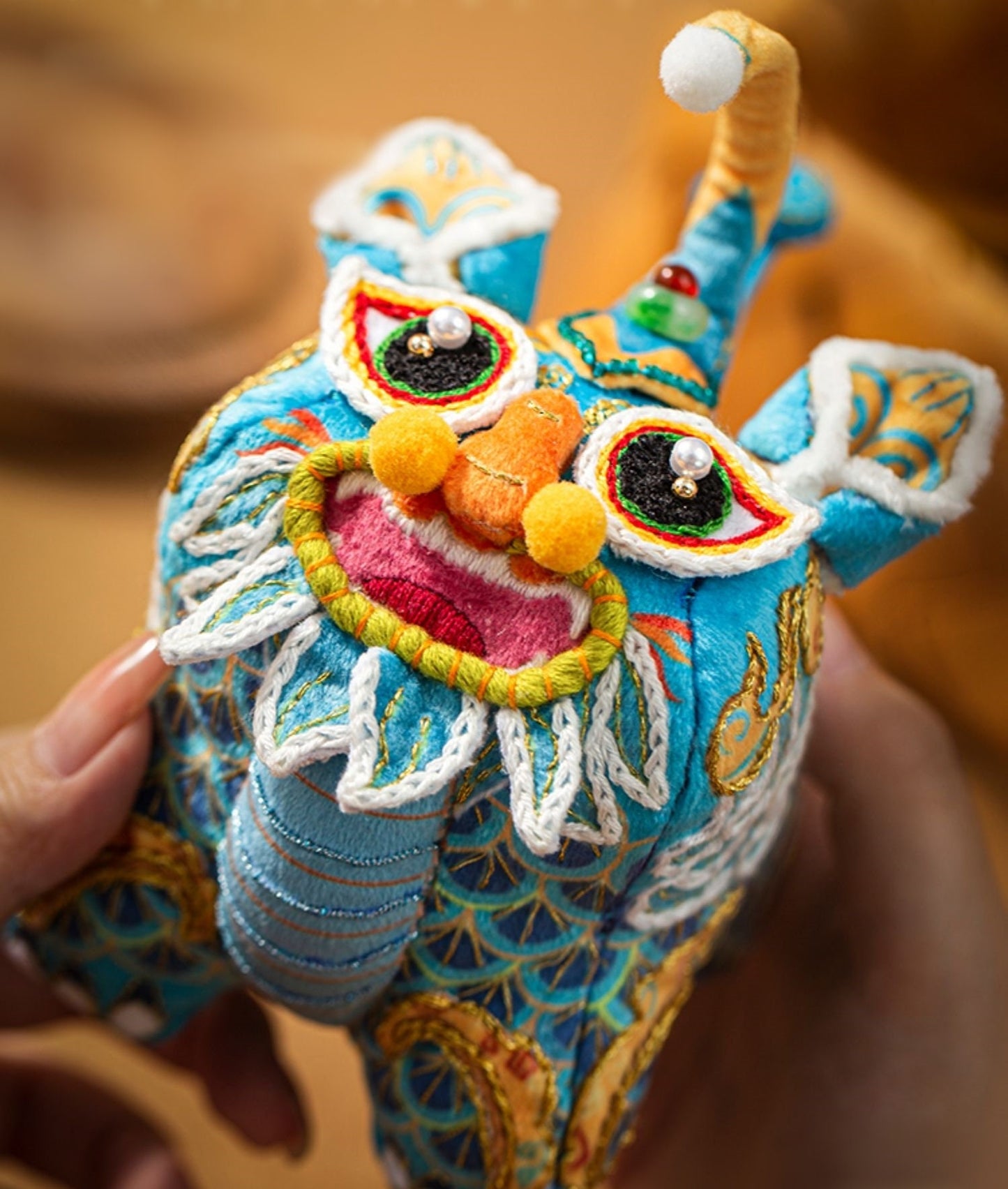 Chinese Unicorn DIY Embroidery Kit