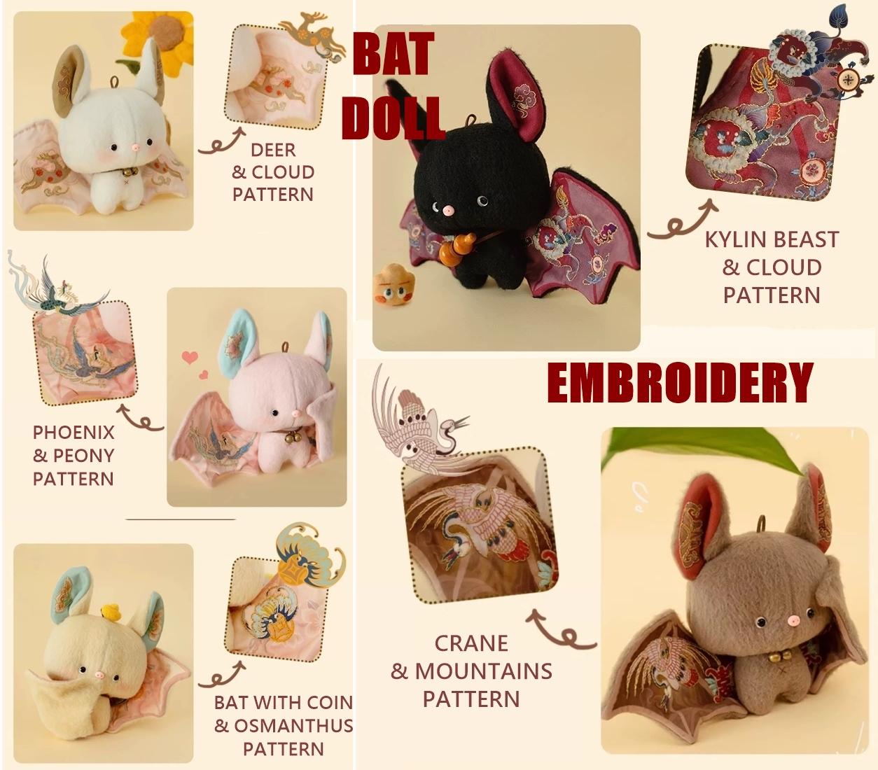 Bat Doll DIY Embroidery Kit