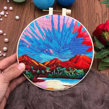 Aurora Beginner Hand Embroidery Kit