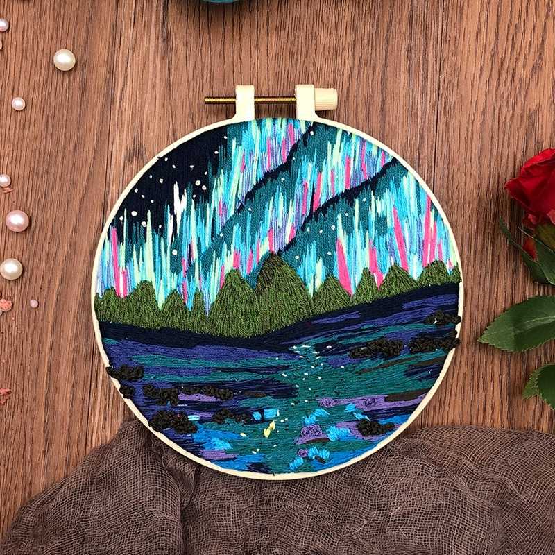 Aurora Beginner Hand Embroidery Kit