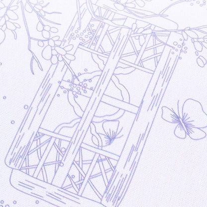 Chinese Window Floral Embroidery Kit