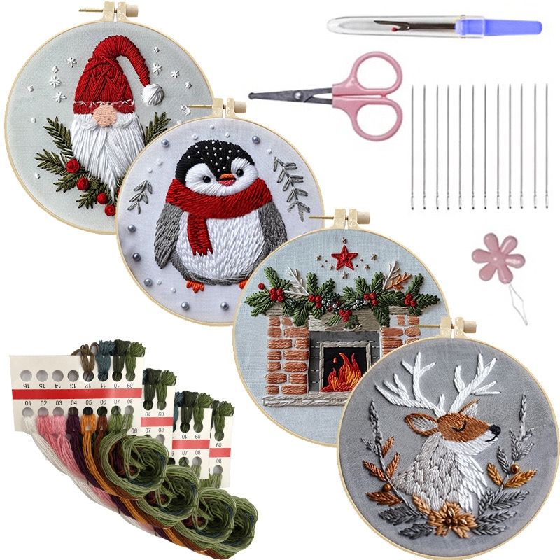 Christmas DIY Embroidery Kit