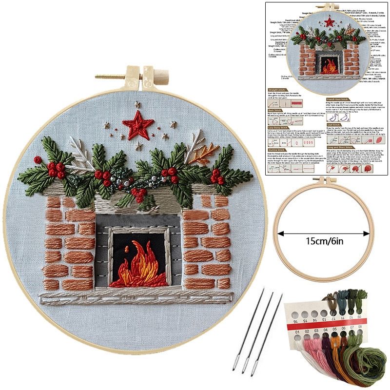 Christmas DIY Embroidery Kit