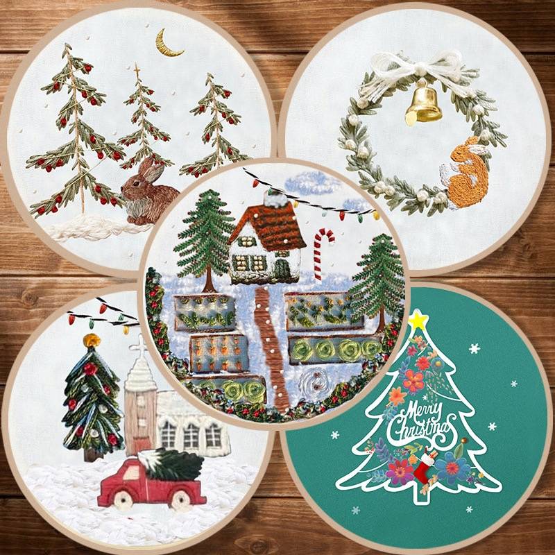 Christmas Embroidery Kit