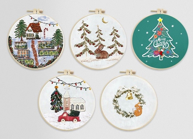 Christmas Embroidery Kit