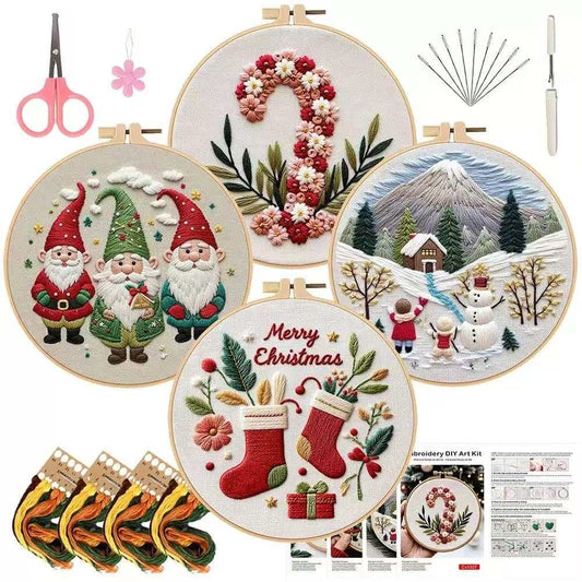 Christmas Embroidery Kits Bundle | 2025