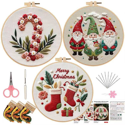 Christmas Embroidery Kits Bundle | 2025