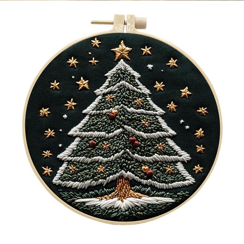 Christmas Tree DIY Embroidery Kit